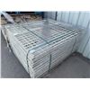 Image 2 : Stack of White Metal Wire Grates