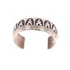 Image 1 : Navajo T & R Singer Sterling Silver Bracelet