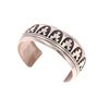 Image 3 : Navajo T & R Singer Sterling Silver Bracelet