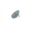 Image 3 : Navajo Marco Begaye Petite Point Turquoise Ring