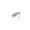 Image 4 : Navajo Marco Begaye Petite Point Turquoise Ring