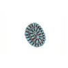 Image 8 : Navajo Marco Begaye Petite Point Turquoise Ring