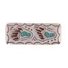 Image 3 : Navajo Silver Bear Paw & Shadowbox Money Clips