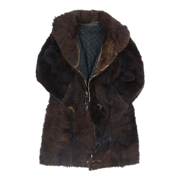 1870 Indian War Bear Hide Coat ex-Montana Ranch