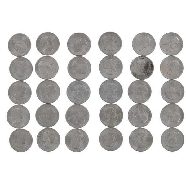 1979 Susan B. Anthony One Dollar Coins (30)