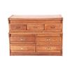 Image 1 : Antique Seven Drawer Mission Oak File Cabinet