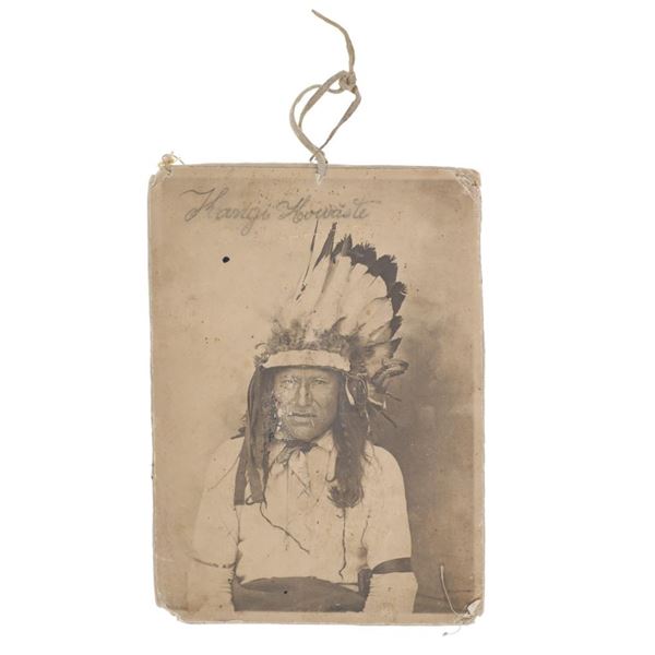 Ogalala Sioux Kangi Howaste Good Crow Cabinet Card