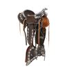 Image 3 : c1930 Visalia Silver Mounted Higgins Parade Saddle