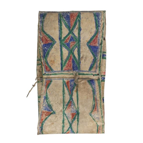 ca. 1860 Blackfeet Parfleche Envelope ex-Museum
