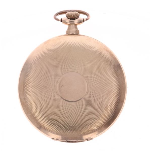 ca. 1900- Cortebert 14K Solid Gold Pocket Watch