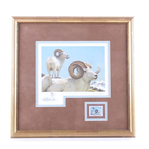 Bob Kuhn (1920-2007) Lim. Ed. "Dall Rams" Print