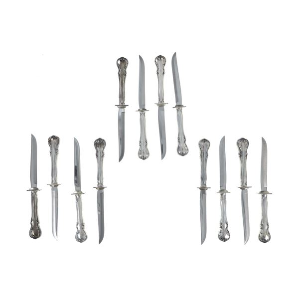 Ca 1948 French Provincial Towle Sterling Knives