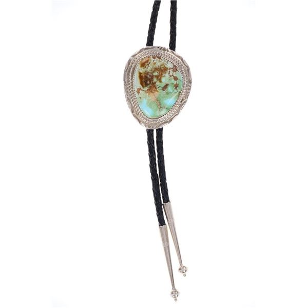 Navajo Diné Bernadine Begay Tsosie Turquoise Bolo