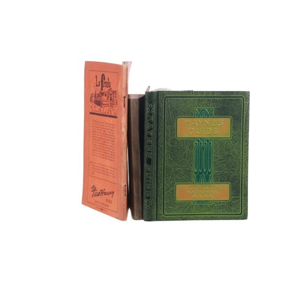 Antique Yellowstone, Yosemite and Santa Fe Guides