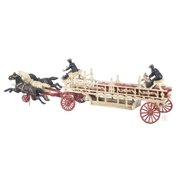 Ca. 1887- Harris Toy Co. Hook & Ladder FIre Truck