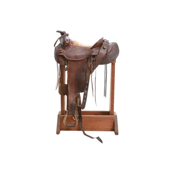 Early George Lawrence Co. Saddle Portland, Oregon