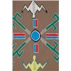 Image 7 : EX-Shiprock Trading Post Navajo Sand Painting Rug