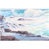 Image 4 : Original Signed Paul Krapf Crashing Surf Paintings