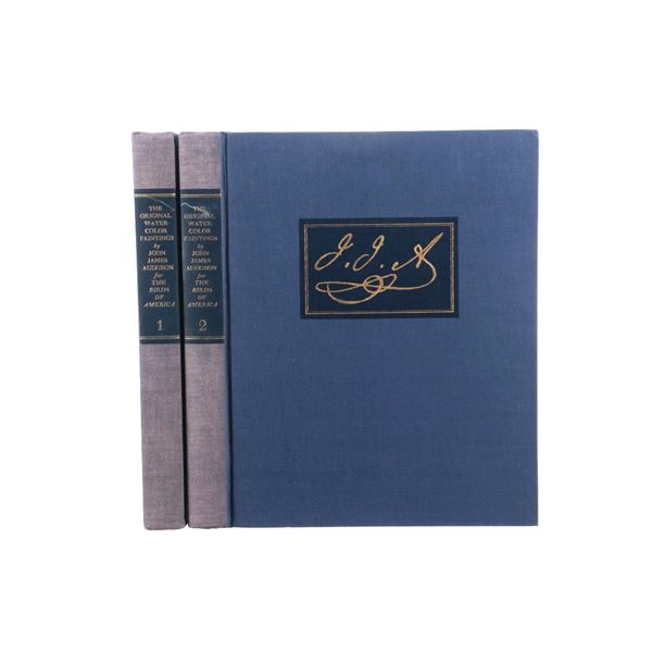 1st Ed The Original Water-Color Paintings Audubon