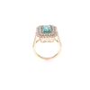 Image 1 : OPULENT 2.49ct Emerald 14k Yellow Gold Ring