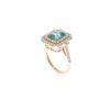 Image 2 : OPULENT 2.49ct Emerald 14k Yellow Gold Ring