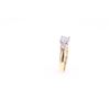 Image 10 : Beautiful VS2 Natural Diamond 18k Yellow Gold Ring