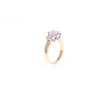 Image 5 : Beautiful VS2 Natural Diamond 18k Yellow Gold Ring