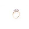 Image 6 : Beautiful VS2 Natural Diamond 18k Yellow Gold Ring