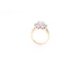 Image 7 : Beautiful VS2 Natural Diamond 18k Yellow Gold Ring