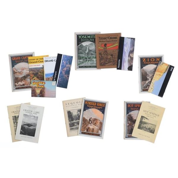 Vintage National Parks Travel Guides 1909-1936