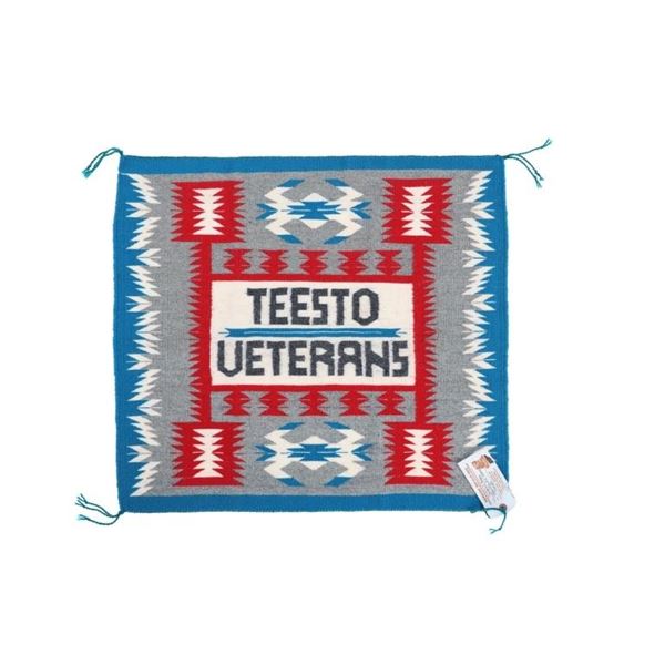 Navajo V. Begay Teesto Veterans Eye Dazzler Rug