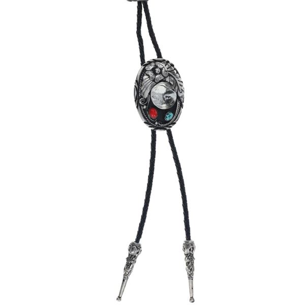 Southwest Silversmiths Inc Buffalo Nickel Bolo Tie