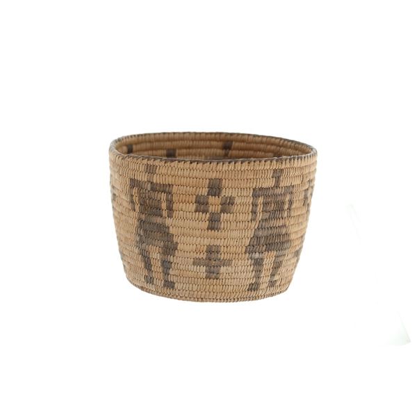 Pima Akimel O'odham Figural Woven Basket c. 1900
