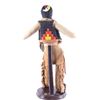 Image 3 : Montana Blackfoot Beaded Hide Doll c. 1980's