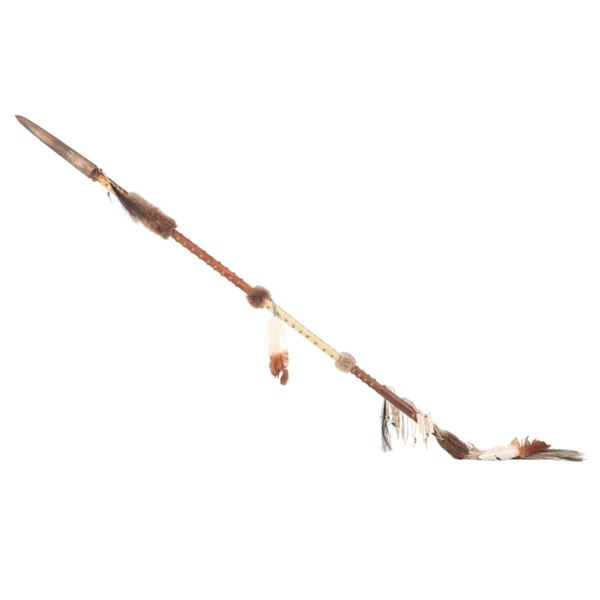 Apache Nation Tacked War Lance By Carl Pierce