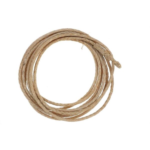 Ca. 1940's Handmade Four Strand Rawhide Reata
