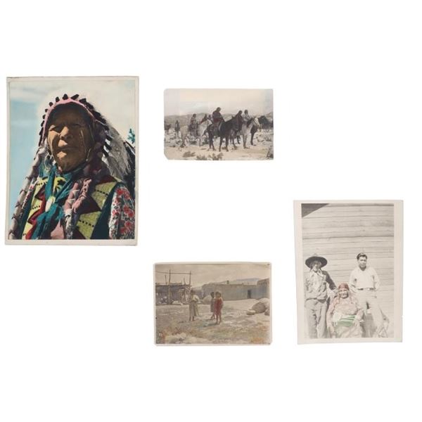 Ca. 1900 Northern & Southern Plains Colored Photos
