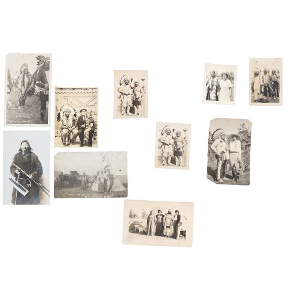 Native American Photos & Real Photo Postcards (10)