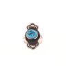 Image 1 : Navajo Ray Begay Jr Sterling Silver Turquoise Ring