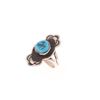 Image 2 : Navajo Ray Begay Jr Sterling Silver Turquoise Ring