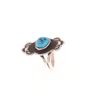 Image 3 : Navajo Ray Begay Jr Sterling Silver Turquoise Ring