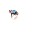 Image 4 : Navajo Ray Begay Jr Sterling Silver Turquoise Ring