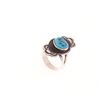 Image 6 : Navajo Ray Begay Jr Sterling Silver Turquoise Ring