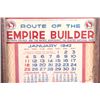 Image 4 : Winold Reiss Empire Builder "Sundance" Calendar