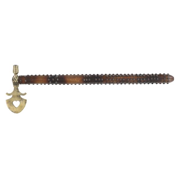 Reservation Period Plains Brass Pipe Tomahawk