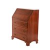 Image 10 : Maddox Cherry Wood Drop Front Secretary Desk
