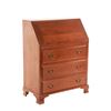 Image 2 : Maddox Cherry Wood Drop Front Secretary Desk