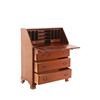 Image 3 : Maddox Cherry Wood Drop Front Secretary Desk