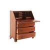 Image 4 : Maddox Cherry Wood Drop Front Secretary Desk