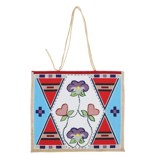Crow Apsaalooke Montana Beaded Flat Bag ca. 2017